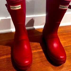 Hunter rain boots